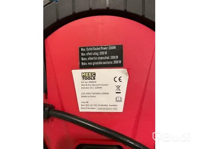 Grovdammsugare Meec Tools
