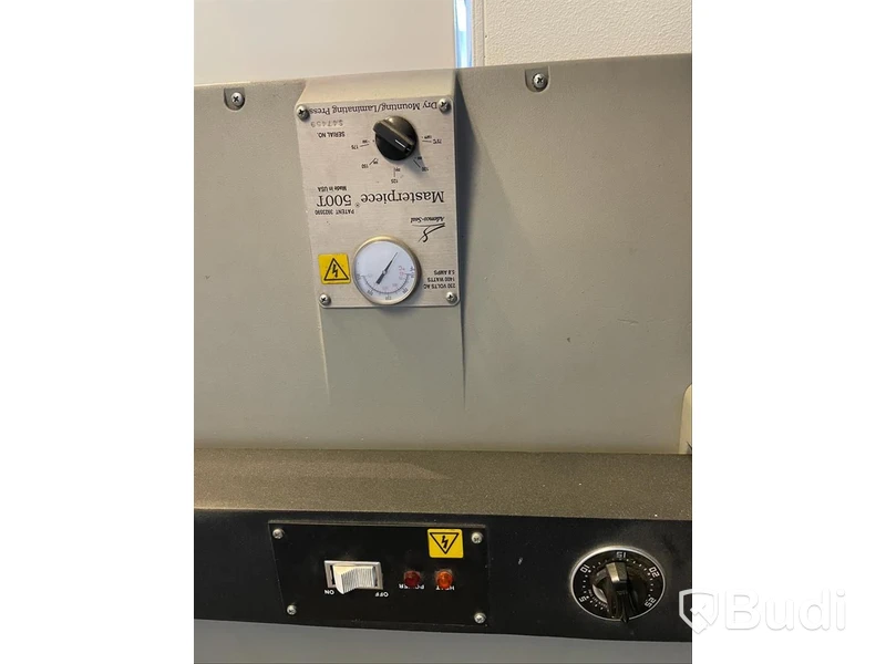 Utrangerad lamineringspress, Masterpiece 500T, osäker funktion