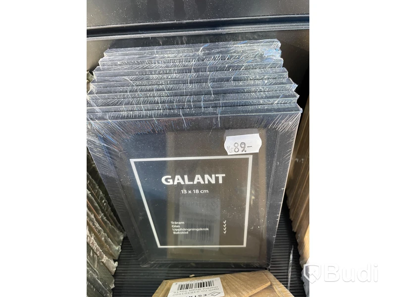 Ramar Galant 13x18 cm Svart 7 st