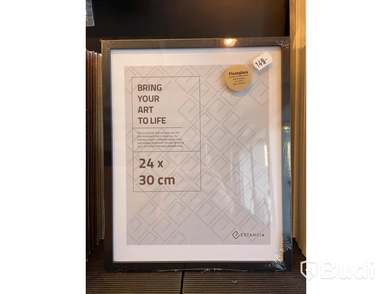Ramar Galant 24x30 cm Vit/Svart 8 st