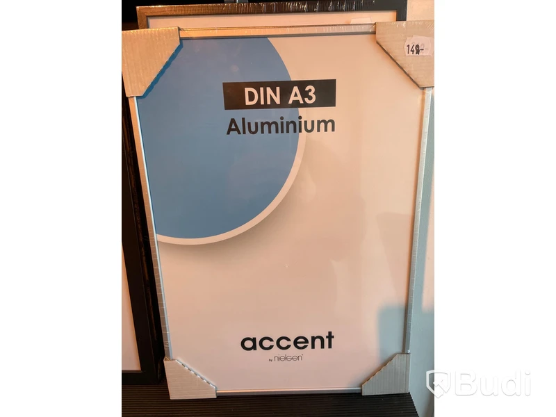 5 st Ramar för A3 29,7x42 cm Aluminium/Silver