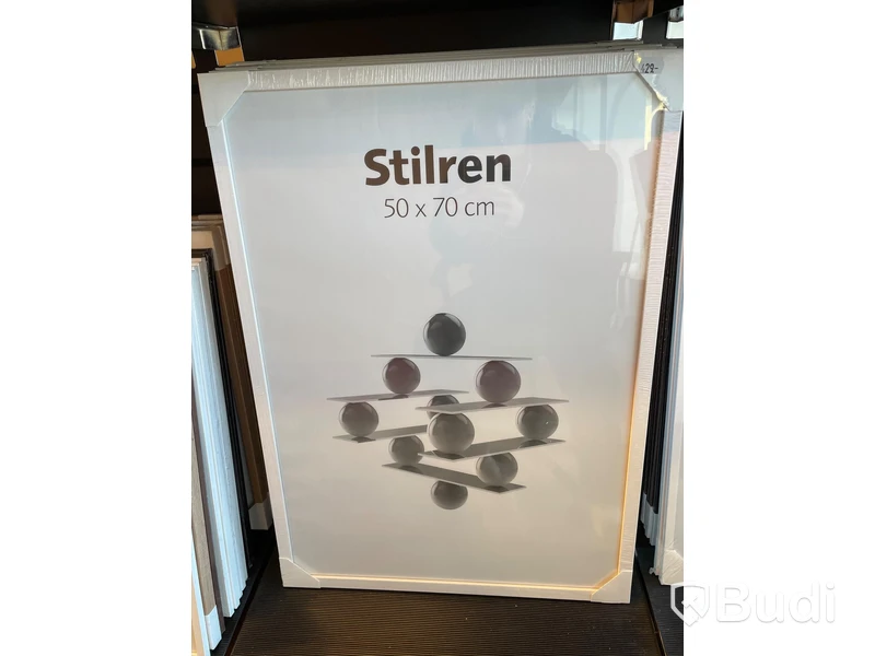 Ramar Stilren 50x70 cm Vit 10 st
