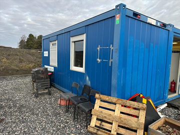 Personal, Stålmodul Container enkel Blå GTX CONTAINEX 