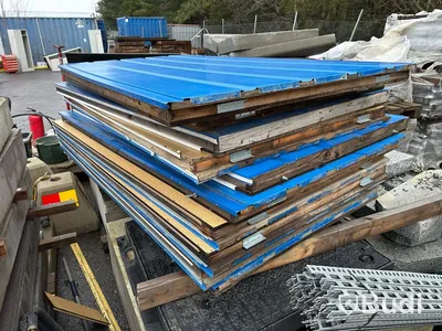 Kontorsmodul Stålmodul Container dubbel Blå GTX CONTAINEX