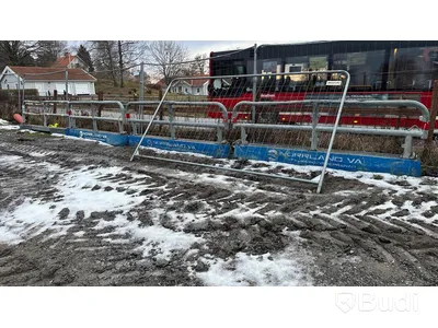 T-Balkar avgränsade betong Stål 4 st