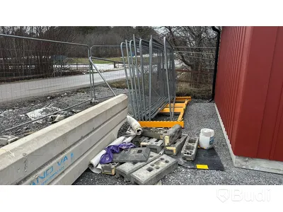 Byggstaket Staket 3 meters längd 50st
