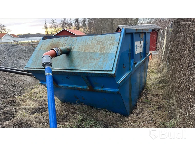 Container Liftdumper Sediment avskiljare med fack