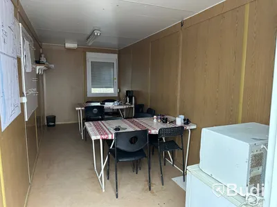 Manskapsmodul Stålmodul Container manskapsbod Blå GTX CONTAINEX