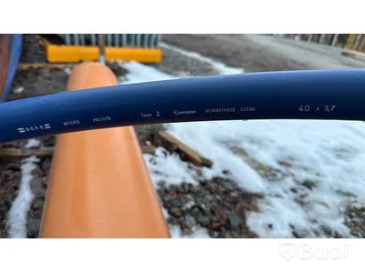 PE rör blå brun samt DFN 400 TB Brunnar m.m.