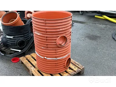PE Rör räfflade och släta olika modeller samt kopplingar diverse brunn