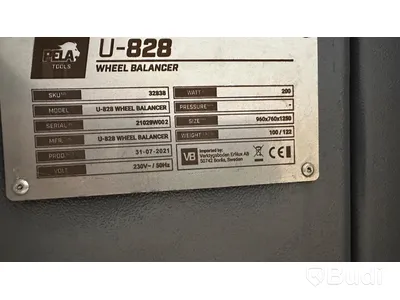 Balanseringsmaskin Hjulbalansering PELA  U-828  år 2021