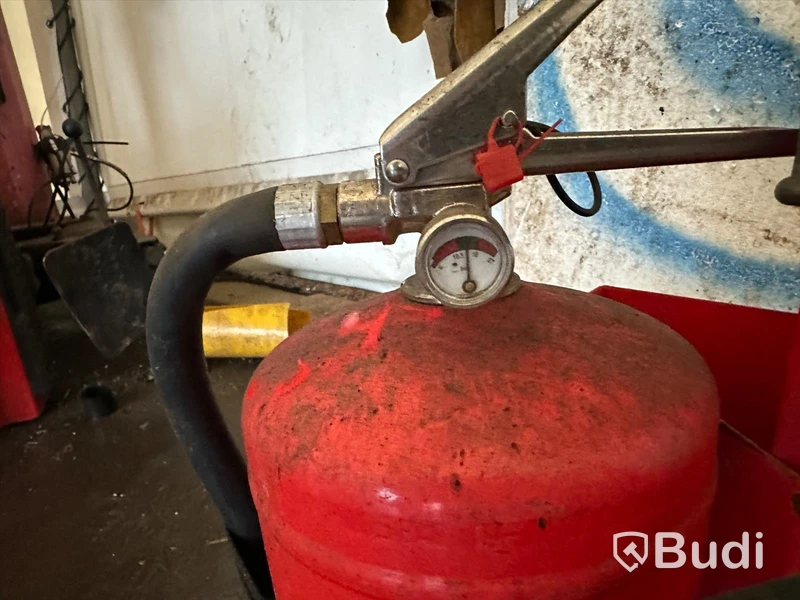 Brandsläckare på vagn 6 kg