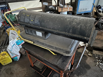 Värmekanon diesel Anslut  30 kw 