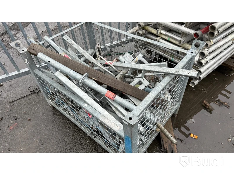 Stälning diverse aluminium olika fabrikat =Altrad, ASC Group, troligen zipup,