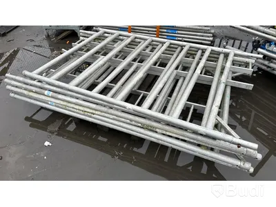 Stälning diverse aluminium olika fabrikat =Altrad, ASC Group, troligen zipup,