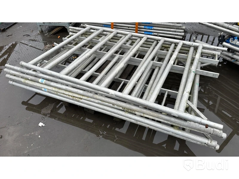 Stälning diverse aluminium olika fabrikat =Altrad, ASC Group, troligen zipup,