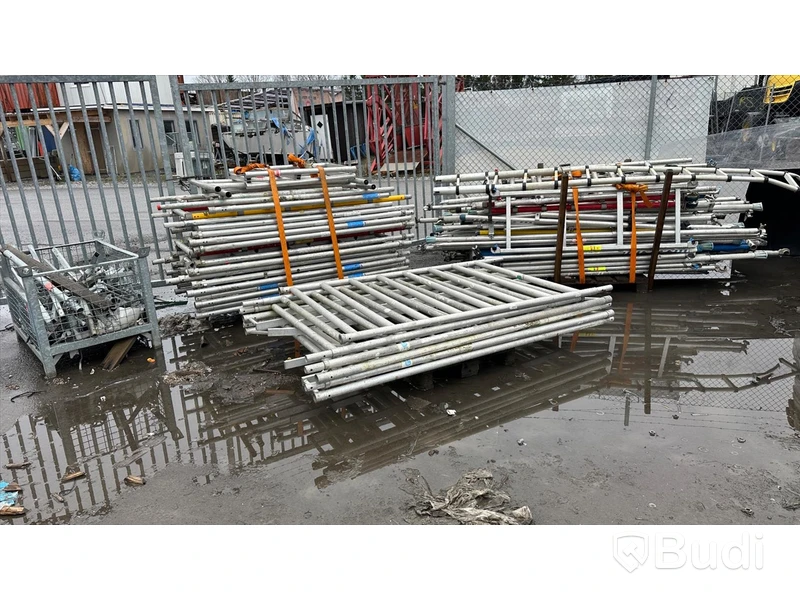 Stälning diverse aluminium olika fabrikat =Altrad, ASC Group, troligen zipup,