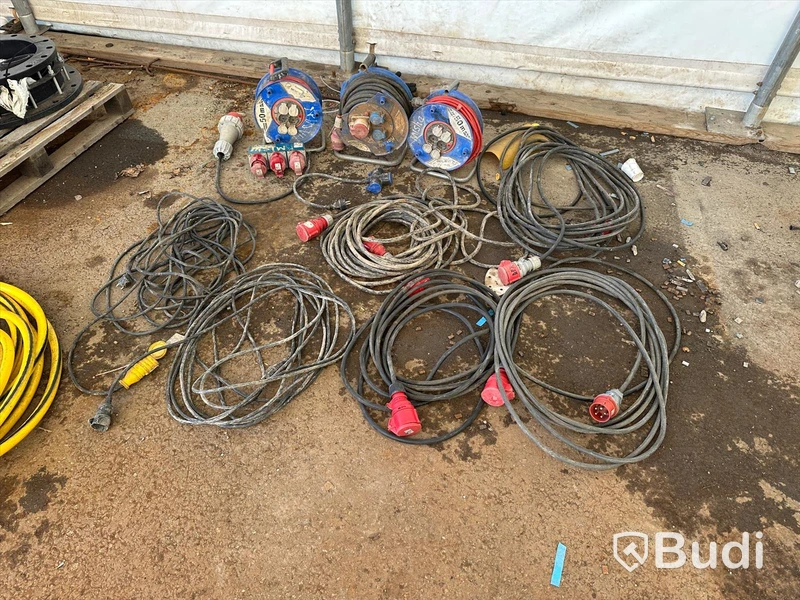 Kabel diverse 2 fas och 3 fas rulle och löskabel