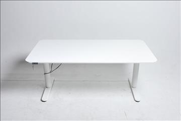 Höj och sänkbart skrivbord - Ikea Bekant Vit 160x80cm
