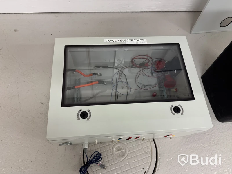Labbutrustning, skyddad låda med plexiglas