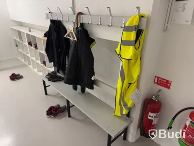 Bänk för omklädningsrum