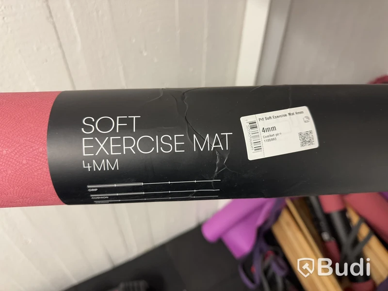 Parti med yogamattor och gummiband