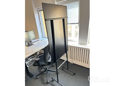 Whiteboard-tavla på hjul