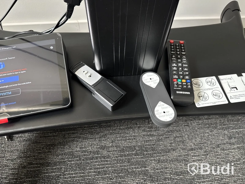 TV, Samsung, 65 tum inklusive konferensutrustning