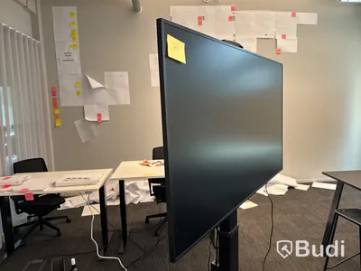 TV, Samsung, 65 tum på stativ