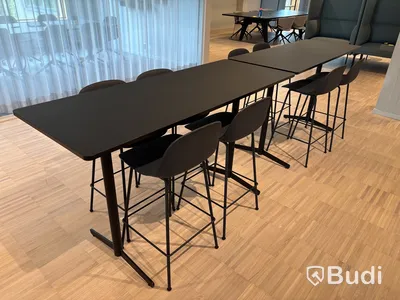 2 st. Bord Edsbyn och 8 st. Stolar Muuto
