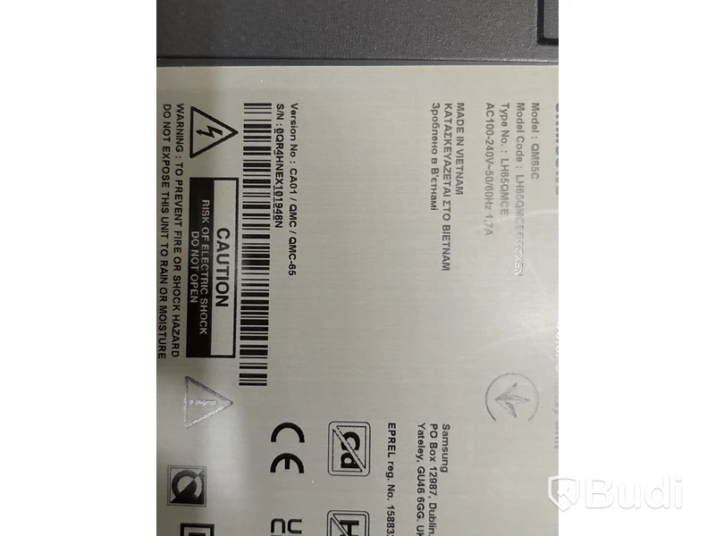Skärm, Samsung, 65 tum