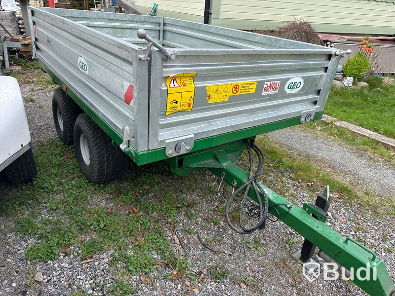 Tippvagn RM 25 Traktorvagn ATV vagn SOLIS från Italienska GEO