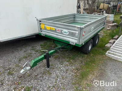 Tippvagn RM 25 Traktorvagn ATV vagn SOLIS från Italienska GEO