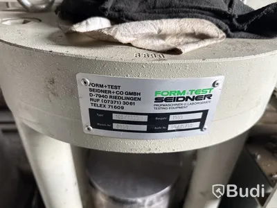 Tryckpress betong Form Test Seidner
