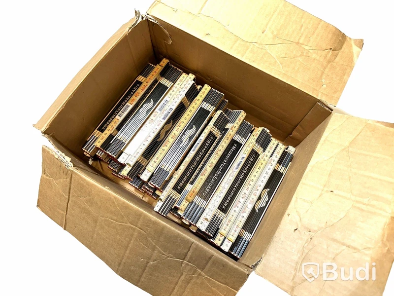 Parti med tumstock Hultafors 2 m. Totalt ord. pris inkl. moms: ca 3000 kr