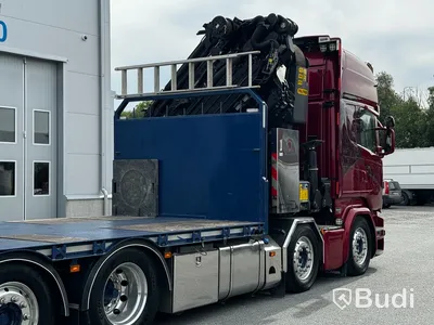 Bodbil Scania R490 8X2X6 -2016 | Palfinger PK78002-SH F JIB och Winsch kranbil