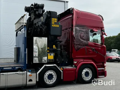 Bodbil Scania R490 8X2X6 -2016 | Palfinger PK78002-SH F JIB och Winsch kranbil