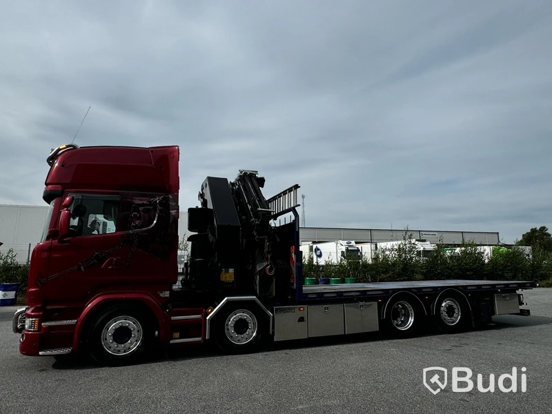 Bodbil Scania R490 8X2X6 -2016 | Palfinger PK78002-SH F JIB och Winsch kranbil
