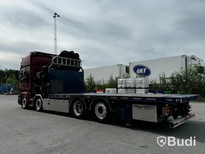 Bodbil Scania R490 8X2X6 -2016 | Palfinger PK78002-SH F JIB och Winsch kranbil