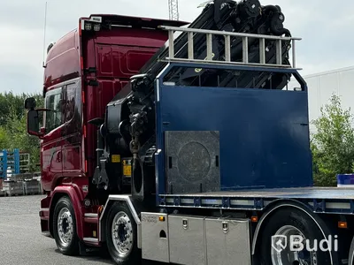 Bodbil Scania R490 8X2X6 -2016 | Palfinger PK78002-SH F JIB och Winsch kranbil