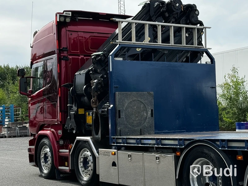 Bodbil Scania R490 8X2X6 -2016 | Palfinger PK78002-SH F JIB och Winsch kranbil