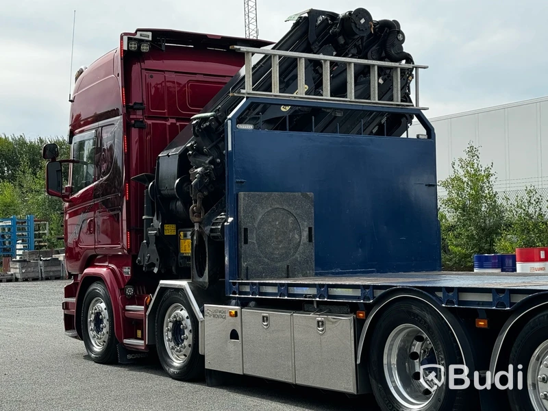Bodbil Scania R490 8X2X6 -2016 | Palfinger PK78002-SH F JIB och Winsch kranbil