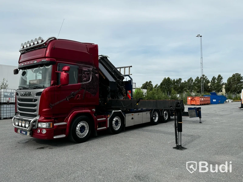 Bodbil Scania R490 8X2X6 -2016 | Palfinger PK78002-SH F JIB och Winsch kranbil