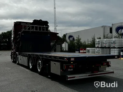 Bodbil Scania R490 8X2X6 -2016 | Palfinger PK78002-SH F JIB och Winsch kranbil