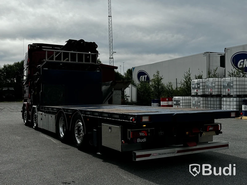 Bodbil Scania R490 8X2X6 -2016 | Palfinger PK78002-SH F JIB och Winsch kranbil