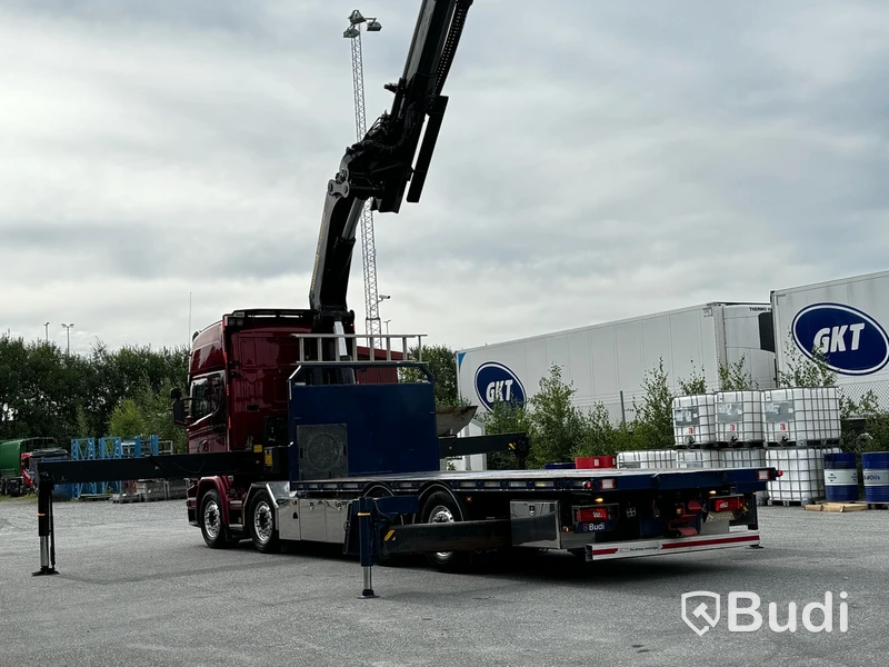 Bodbil Scania R490 8X2X6 -2016 | Palfinger PK78002-SH F JIB och Winsch kranbil