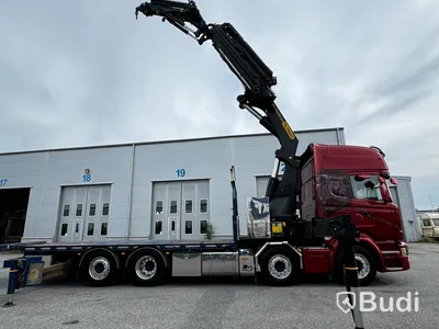 Bodbil Scania R490 8X2X6 -2016 | Palfinger PK78002-SH F JIB och Winsch kranbil