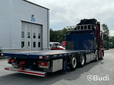 Bodbil Scania R490 8X2X6 -2016 | Palfinger PK78002-SH F JIB och Winsch kranbil
