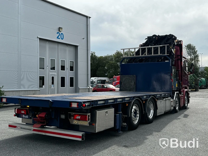 Bodbil Scania R490 8X2X6 -2016 | Palfinger PK78002-SH F JIB och Winsch kranbil