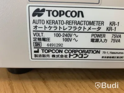 Topcon KR-1 Auto Refraktor med K-varde
